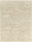 Antalya AAT-2305 9' x 12' Handmade Rug AAT2305-912  Light Brown, Sage, Gray, Olive, Metallic Silver, Off-White Surya