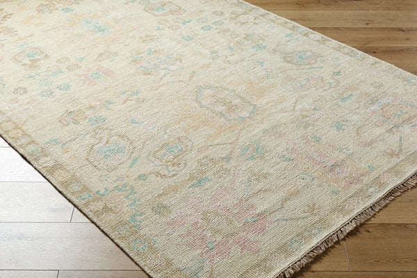 Antalya AAT-2307 9' x 12' Handmade Rug AAT2307-912  Denim, Dark Brown, Taupe, Blue, Medium Gray, Gray Surya