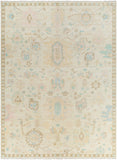 Antalya AAT-2307 9' x 12' Handmade Rug AAT2307-912  Denim, Dark Brown, Taupe, Blue, Medium Gray, Gray Surya