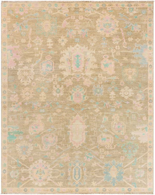 Antalya AAT-2309 8' x 10' Handmade Rug AAT2309-810  Denim, Dark Brown, Taupe, Blue, Medium Gray, Gray Surya