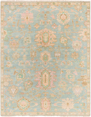 Antalya AAT-2310 8' x 10' Handmade Rug AAT2310-810  Sage, Light Blue, Lavender, Denim, Light Sage, Slate Surya