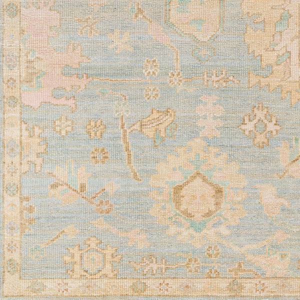 Antalya AAT-2310 9' x 12' Handmade Rug AAT2310-912  Sage, Light Blue, Lavender, Denim, Light Sage, Slate Surya