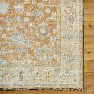 Antalya AAT-2313 9' x 12' Handmade Rug AAT2313-912  Tan, Brown, Light Olive Surya