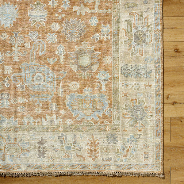 Antalya AAT-2313 9' x 12' Handmade Rug AAT2313-912  Tan, Brown, Light Olive Surya