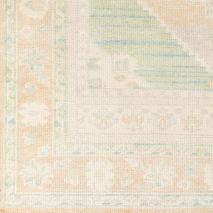 Anadolu AAU-2303 9' x 12' Handmade Rug AAU2303-912  Beige, Seafoam, Light Sage, Cream Surya