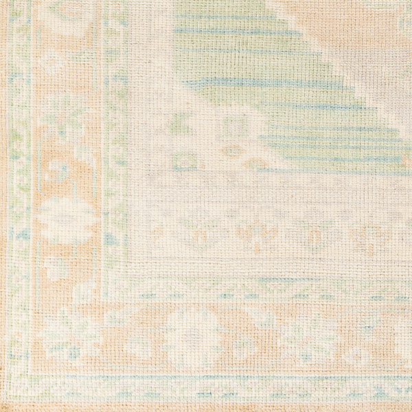 Anadolu AAU-2303 9' x 12' Handmade Rug AAU2303-912  Beige, Seafoam, Light Sage, Cream Surya