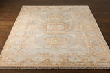 Anadolu AAU-2304 9' x 12' Handmade Rug AAU2304-912  Ice Blue, Dusty Pink, Light Beige, Mustard, Pale Pink, Cream Surya