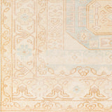 Anadolu AAU-2304 9' x 12' Handmade Rug AAU2304-912  Ice Blue, Dusty Pink, Light Beige, Mustard, Pale Pink, Cream Surya