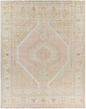 Anadolu AAU-2305 8' x 10' Handmade Rug AAU2305-810  Beige, Dusty Pink, Tan, Rose, Mustard, Cream Surya