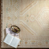 Anadolu AAU-2305 9' x 12' Handmade Rug AAU2305-912  Beige, Dusty Pink, Tan, Rose, Mustard, Cream Surya