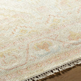 Anadolu AAU-2305 9' x 12' Handmade Rug AAU2305-912  Beige, Dusty Pink, Tan, Rose, Mustard, Cream Surya