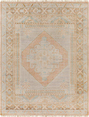 Anadolu AAU-2306 8' x 10' Handmade Rug AAU2306-810  Seafoam, Beige, Pale Blue, Light Blue Surya