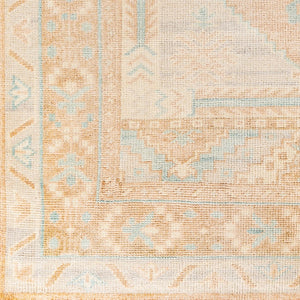 Surya Anadolu Handmade Rug 2' X 3' – Exquisite Wool & Viscose Design, Perfect For Traditional Spaces! Seafoam Wool,Viscose Aau2306-23