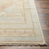 Anadolu AAU-2307 9' x 12' Handmade Rug AAU2307-912  Blue, Pale Pink, Light Blue, Camel, Cream Surya