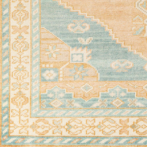 Surya Anadolu Handmade Rug 2' X 3' – Exquisite Wool & Viscose Design, Perfect For Traditional Spaces! Camel Wool,Viscose Aau2308-23