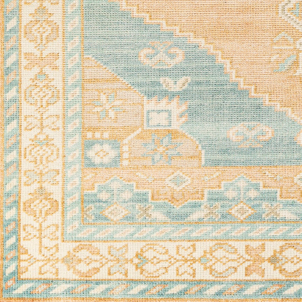 Surya Anadolu Handmade Rug 2' X 3' – Exquisite Wool & Viscose Design, Perfect For Traditional Spaces! Camel Wool,Viscose Aau2308-23