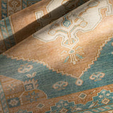 Anadolu AAU-2308 9' x 12' Handmade Rug AAU2308-912  Camel, Tan, Pale Blue, Blue, Light Blue, Light Gray Surya