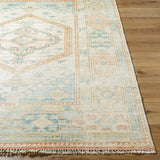 Anadolu AAU-2309 4' x 6' Handmade Rug AAU2309-46  Seafoam, Beige, Rose, Tan Surya