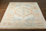 Anadolu AAU-2309 4' x 6' Handmade Rug AAU2309-46  Seafoam, Beige, Rose, Tan Surya