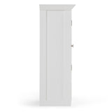 Acadian Double Door Wall Cabinet Pure White B136P158498 Hearth and Haven