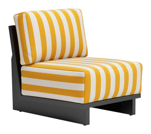 Shoreline Accent Chair Yellow 704042 Zuo Modern