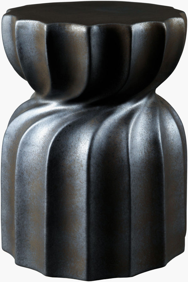 Livabliss Alexia Ceramic Garden Stool Bohemian Glazed Accent Piece for Patio or Living Room AAX005-181313