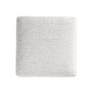 Bernhardt Bernhardt Prado Upholstered Bench In Bright Graphite — Modern Sculptural Cast-Aluminum Base, Durable Comfort 324506