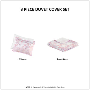 English Elm Floral Paisley Comforter Set Twin/Twin XL - Soft Microfiber, Anti-Microbial, Decorative Pillows Pink 11.42 L x 9.45 W x 3.15 H B035P294222