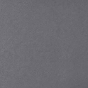 English Elm Creston Modern White High Gloss Pedestal Dining Set with Chrome, Grey Upholstered Sled Chairs, 5pc B062S01016