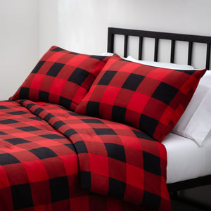 English Elm Linenspa Reversible Microfiber Comforter with Rugby Stripe Pattern, Hypoallergenic Down Alternative Fill Gray B350P326213