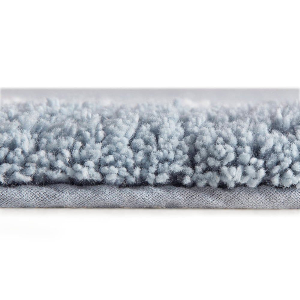 JLA Home Madison Park - Cotton Tufted Bath Rug with Plush Medium Pile, Skid-Resistant Backing, OEKO-TEX Certified Comfort Blue MP72-6208