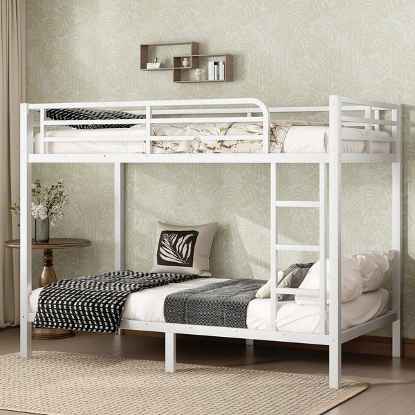 English Elm Twin Xl Kids Platform Bed Pine Wood Frame with Guardrails and Under Bed Storage W1580P383993