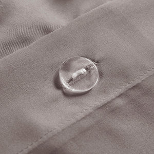 JLA Home Intelligent Design - Clip Jacquard duvet cover set with pompom texture, OEKO‑TEX certified, antimicrobial, button closure for secure insert 90 L x 90 W x 0.13H ID12-2286