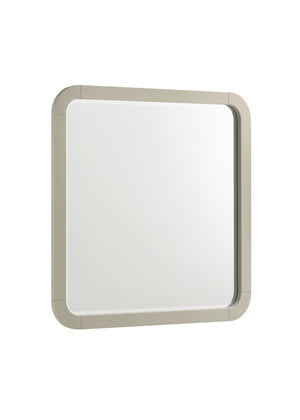 English Elm Aria Wood Framed Wall Mirror with Ambient Lighting Panels for Modern Bedroom Decor B009P355214