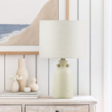 INK+IVY Alarid Casual 16" Ceramic Table Lamp II153-0156 Cream