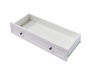 English Elm 61 modern TV cabinet with tempered glass accents, multifunctional storage console for living room White W1162P205096