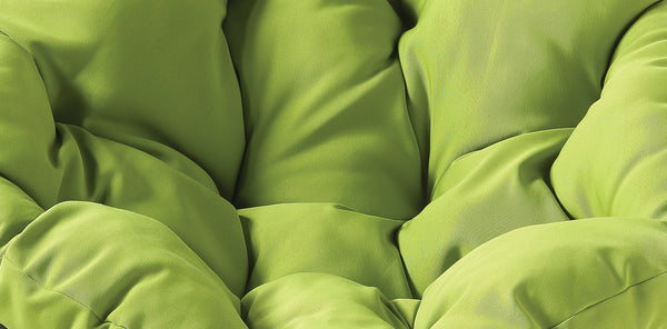 OSP Home Furnishings Papasan Chair Green