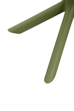 English Elm Cedric Outdoor Round Bistro Table Cafe Inspired Modern Design for Compact Patios Sage Green N776P390479G