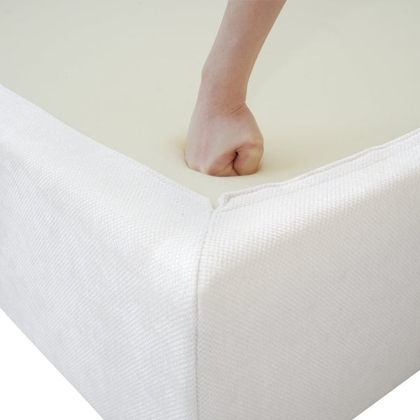 English Elm Sky Cloud Slope Sectional Sofa – Modular Linen L-Shaped Design With Washable Covers & Comfort B341S00029-GIGA