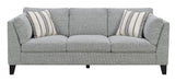 Wallace & Bay Doyle Gray Sofa - Urban Contemporary Style, Easy Care, 83.9