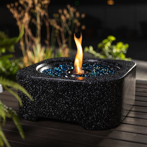 English Elm Tabletop Ethanol Fire Pit - Portable Indoor/Outdoor Clean-Burning Flame, Stylish Decor & Warmth! W853P154498-GIGA