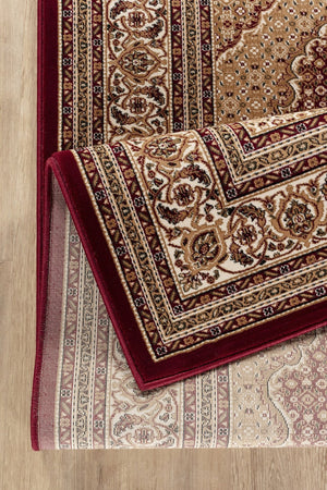 English Elm Manchester Red Area Rug 9'2" X 12'6" - Durable, Stain-Resistant, Soft Polypropylene For Homes B186P316791