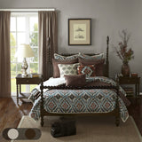 Madison Park Signature Beckett Traditional Bed MPS115-0059 Morocco Brown