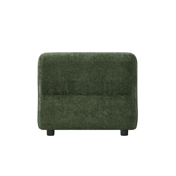 English Elm Modern Curved Accent Chair Plush Cloud Cushioning Sculptural Form for Any Room N767P399473G