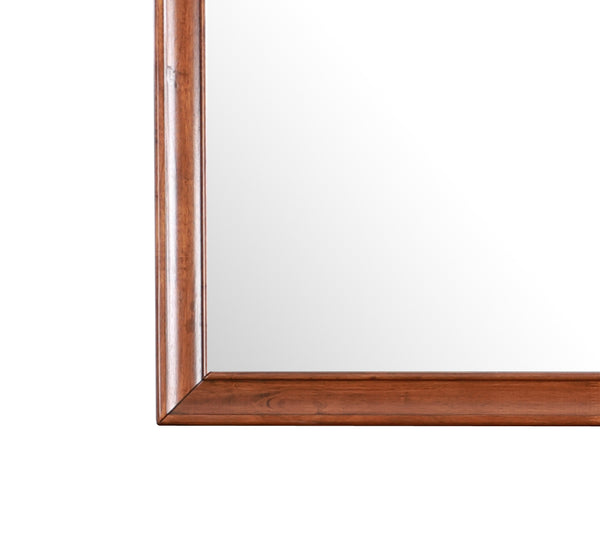 English Elm LaVita Oak Mirror G8850-M — 45" Wide Low-Distortion Glass, Durable Wood Veneer Frame, Timeless Oak Finish B078108497