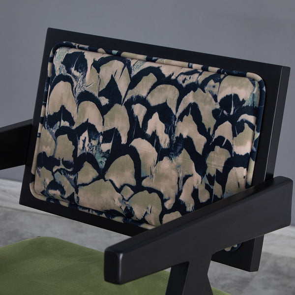 English Elm 2 Black Rubberwood Dining Chairs With Rattan-Style Seats – Medieval Elegance For Modern Spaces W2720P237609