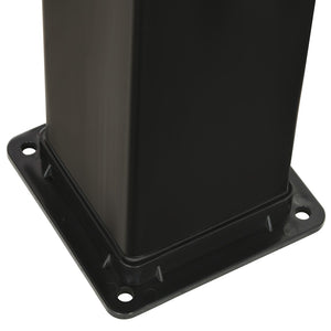 English Elm Outsunny 10.6 Gallons Solar Heated Outdoor Shower With 360° Rainfall, Handheld Head & Foot Rinse W2225P200682-GIGA