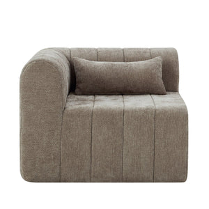 English Elm Part Modular Cloud Sectional Foam Lounge Sofa Stain Resistant Low Profile Living Room N767P346279E