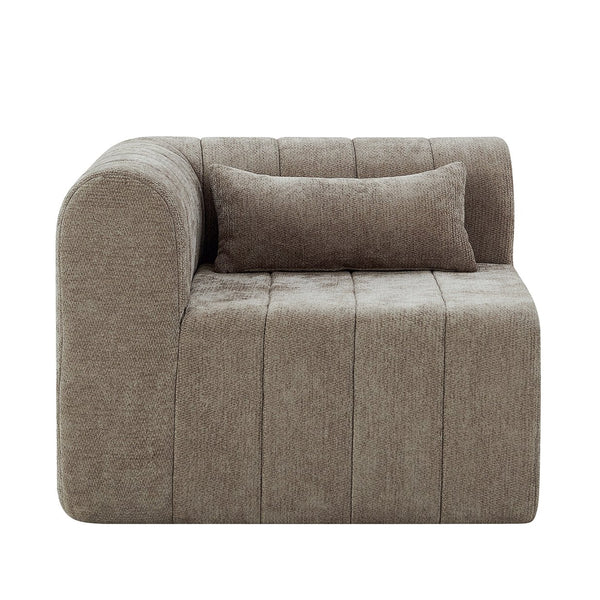 English Elm Part Modular Cloud Sectional Foam Lounge Sofa Stain Resistant Low Profile Living Room N767P346279E