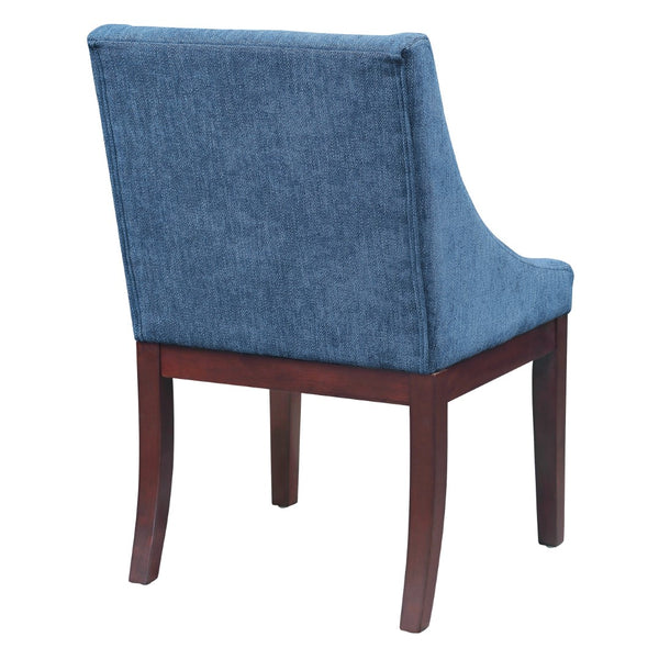 OSP Home Furnishings Monarch Dining Chair Navy